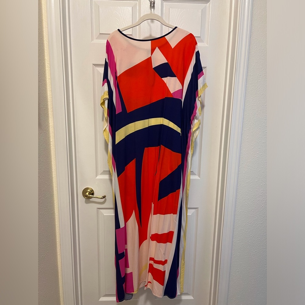 Colorful Abstract Dress/Cover Up 👙 - Picture 10 of 11